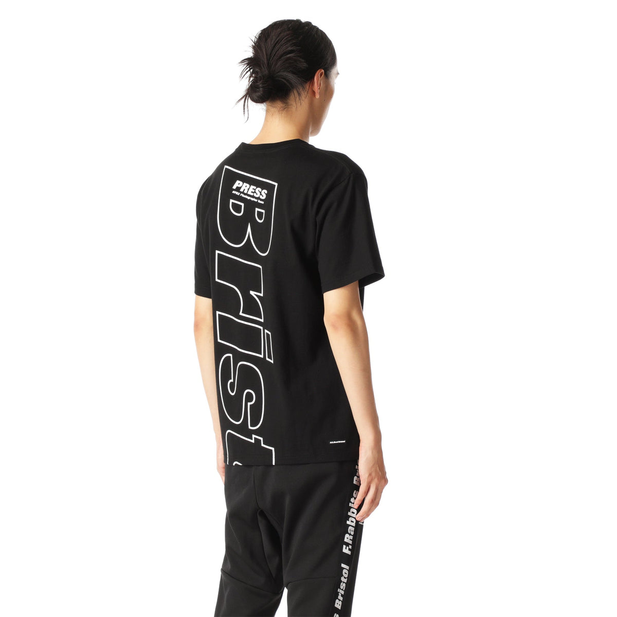 #FR2 xOver F.C.Real Bristol - 口袋 短袖Tee (黑色)