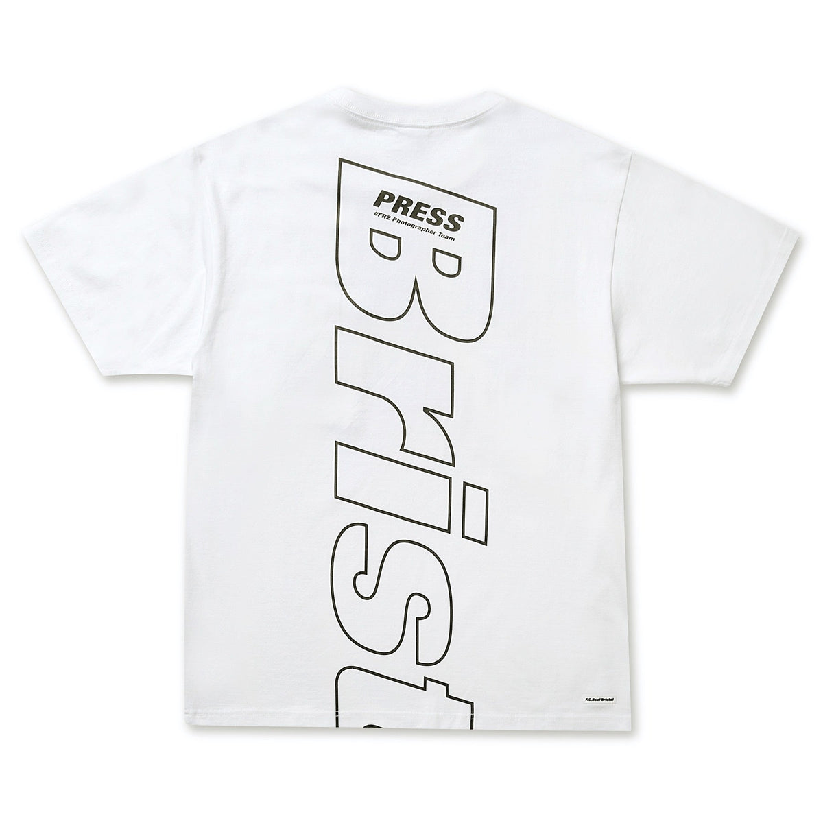 #FR2 xOver F.C.Real Bristol - 口袋 短袖Tee (白色)