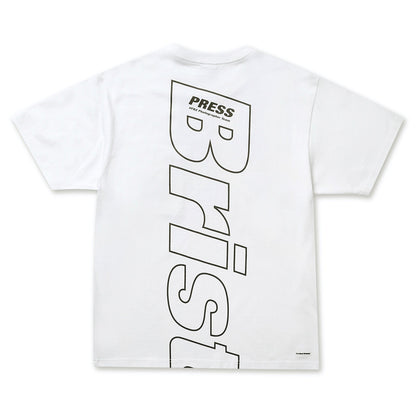 #FR2 xOver F.C.Real Bristol - 口袋 短袖Tee (白色)