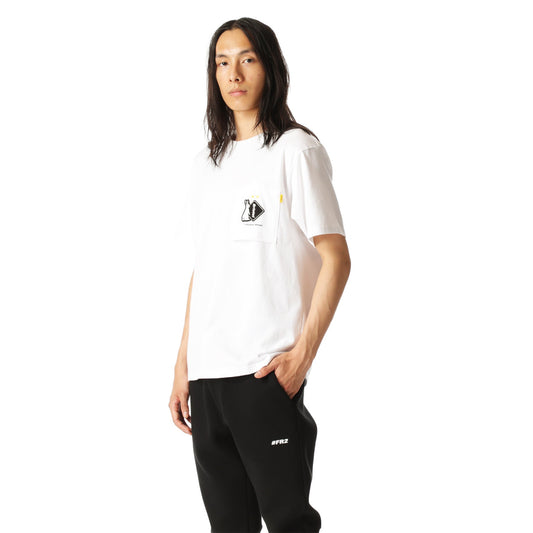 #FR2 xOver F.C.Real Bristol - 口袋 短袖Tee (白色)