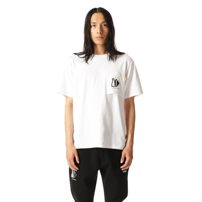 #FR2 xOver F.C.Real Bristol - 口袋 短袖Tee (白色)
