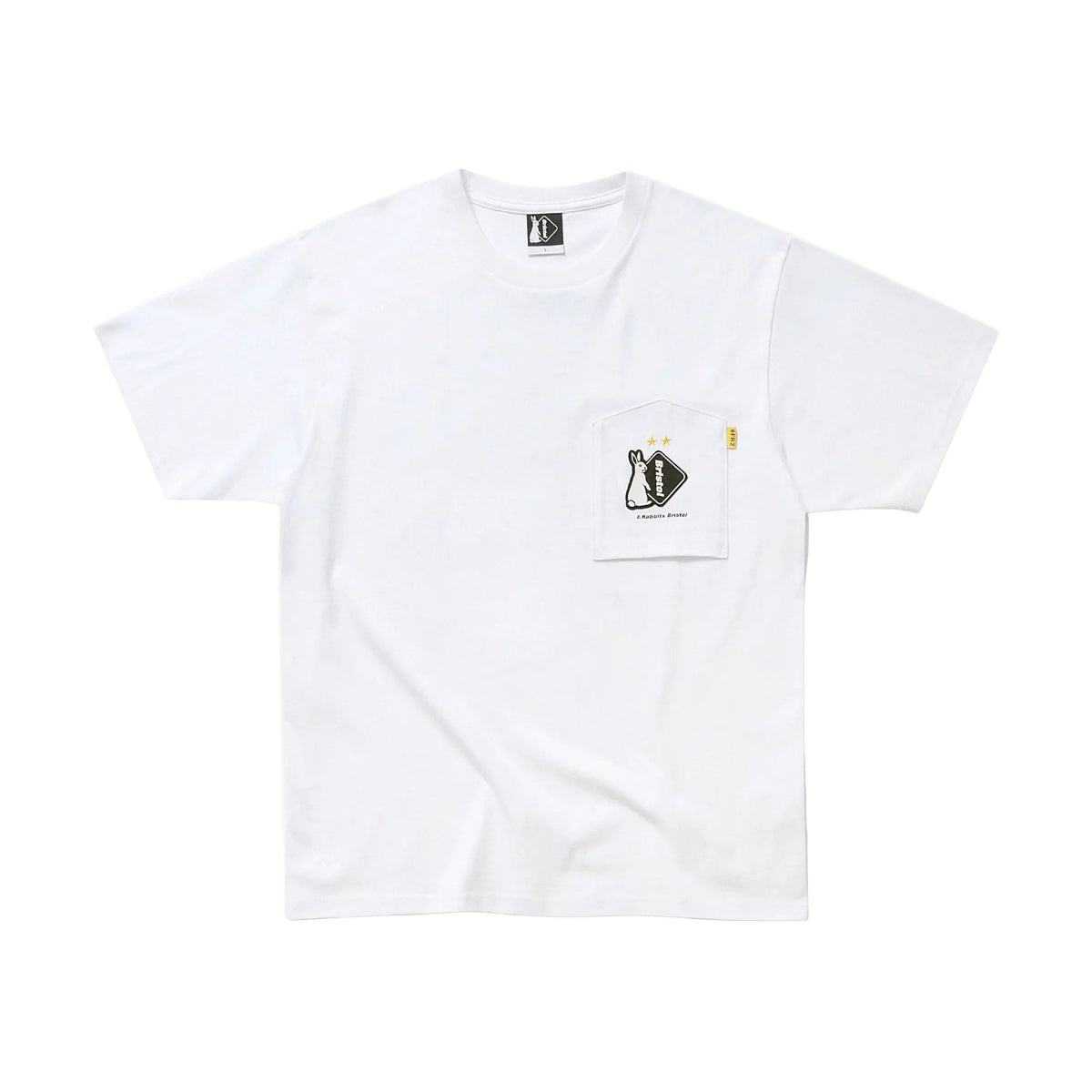 #FR2 xOver F.C.Real Bristol - 口袋 短袖Tee (白色)