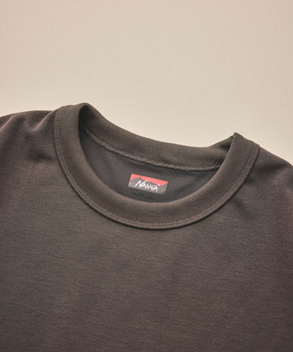 NANGA xOver FREAK'S STORE - 抽繩 短袖Tee (棕色)