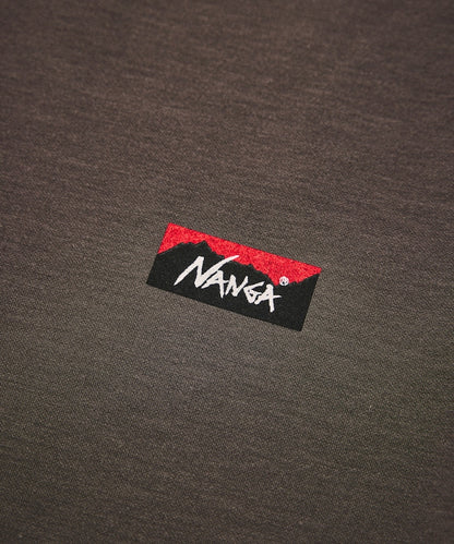 NANGA xOver FREAK'S STORE - 抽繩 短袖Tee (棕色)