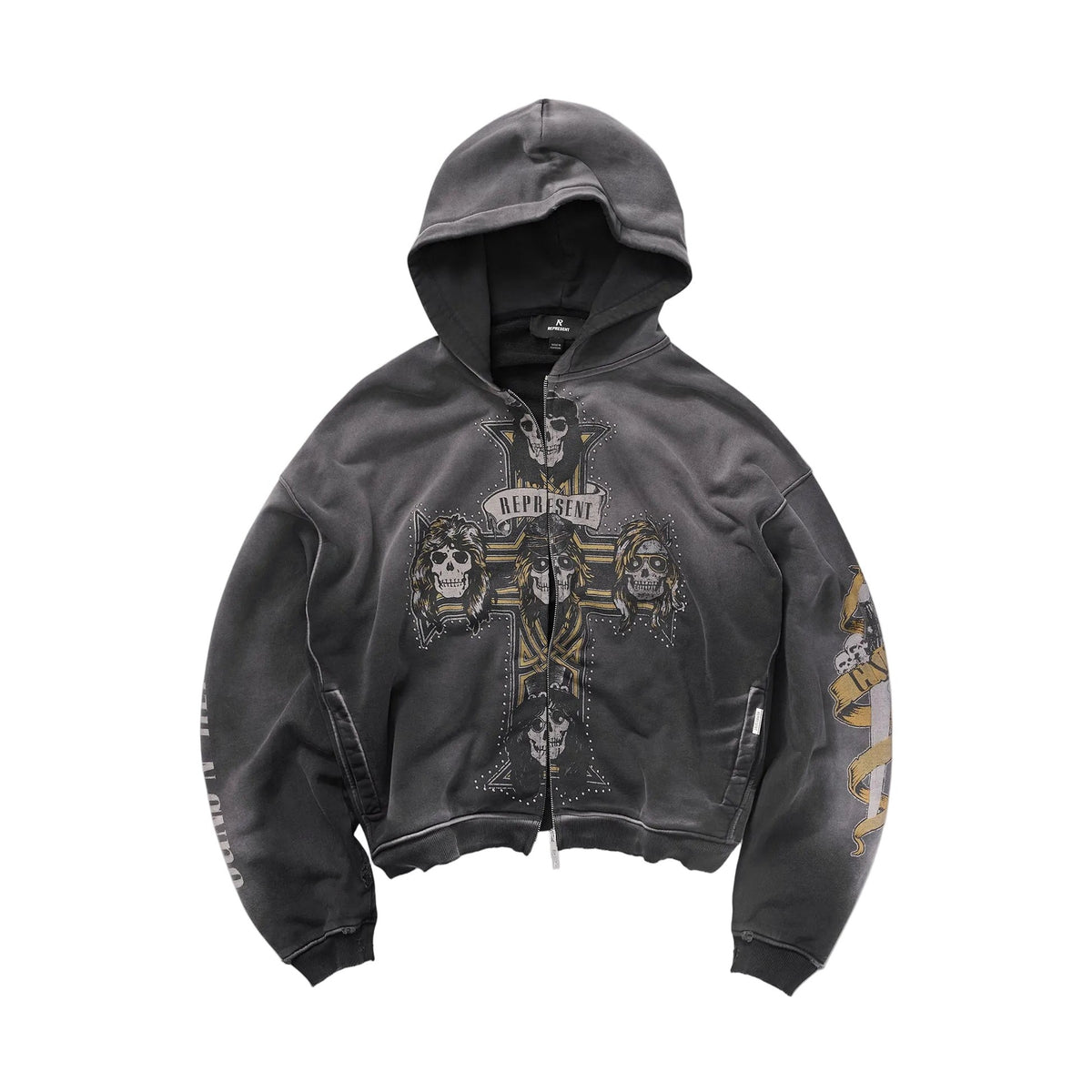 Represent xOver Guns N' Roses - Cross 拉鍊連帽外套
