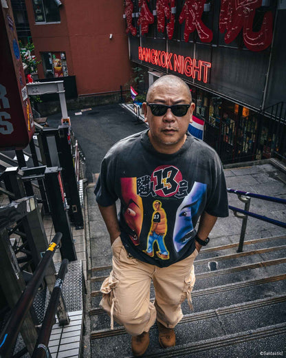 Saint Mxxxxxx xOver GEEKS RULE xOver SANTASTIC! - 隣人13号 GS_SS TEE