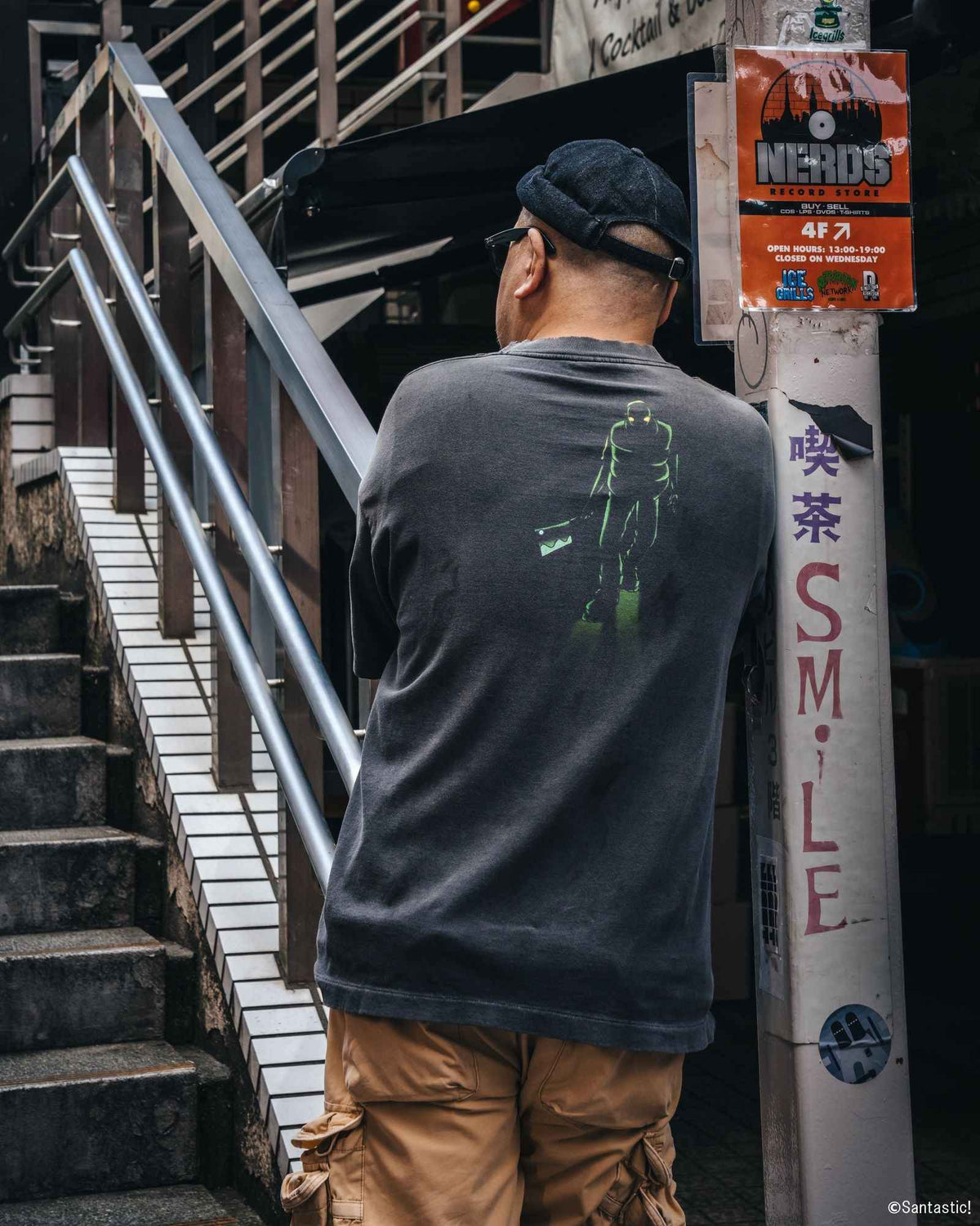 Saint Mxxxxxx xOver GEEKS RULE xOver SANTASTIC! - 隣人13号 GS_SS TEE