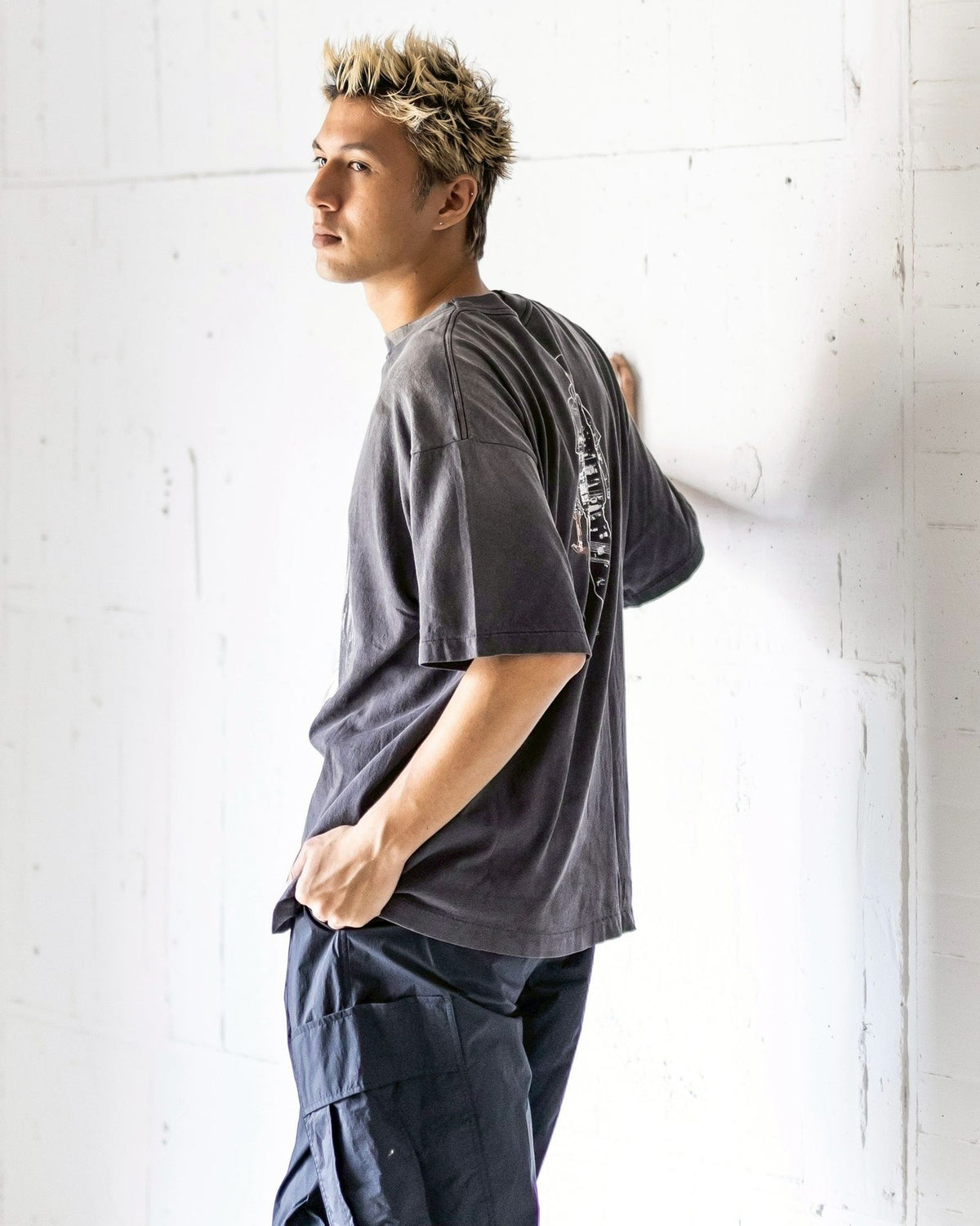Saint Mxxxxxx xOver GEEKS RULE xOver SANTASTIC! - 慘家-zange- GS_SS TEE