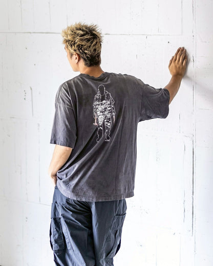 Saint Mxxxxxx xOver GEEKS RULE xOver SANTASTIC! - 慘家-zange- GS_SS TEE