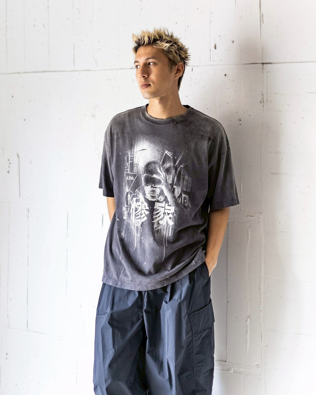 Saint Mxxxxxx xOver GEEKS RULE xOver SANTASTIC! - 慘家-zange- GS_SS TEE