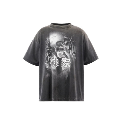 Saint Mxxxxxx xOver GEEKS RULE xOver SANTASTIC! - 慘家-zange- GS_SS TEE