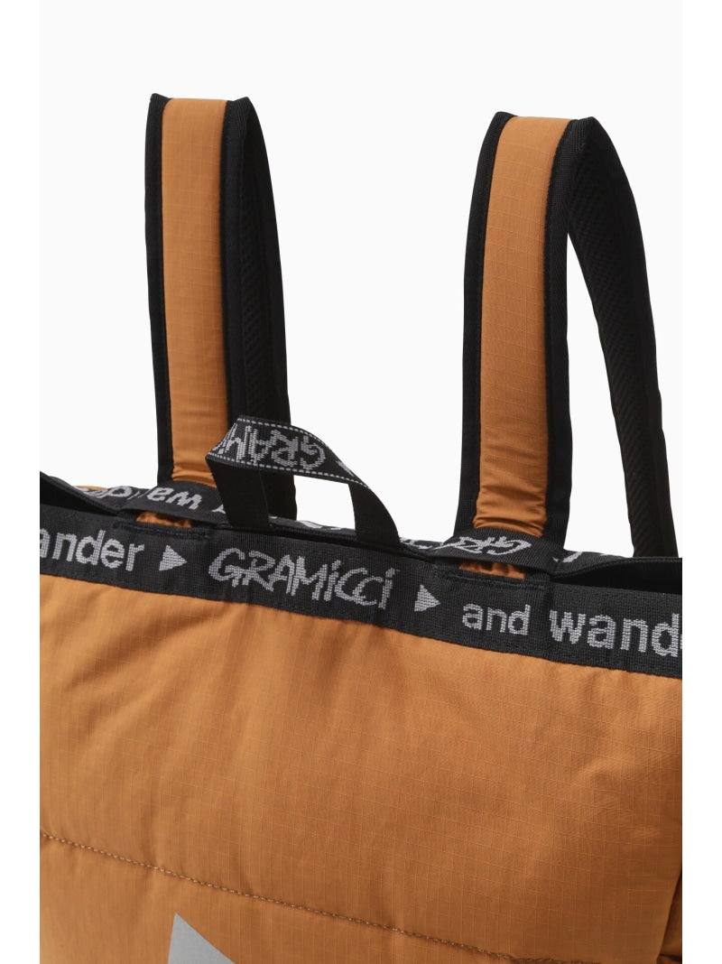 and wander xOver Gramicci - 兩用手提袋 (橙色)