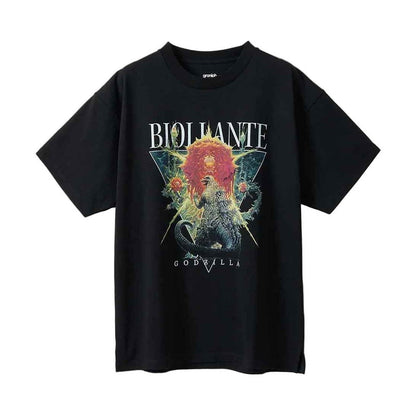 graniph xOver 哥斯拉 - VS碧奧蘭蒂 寬鬆Tee