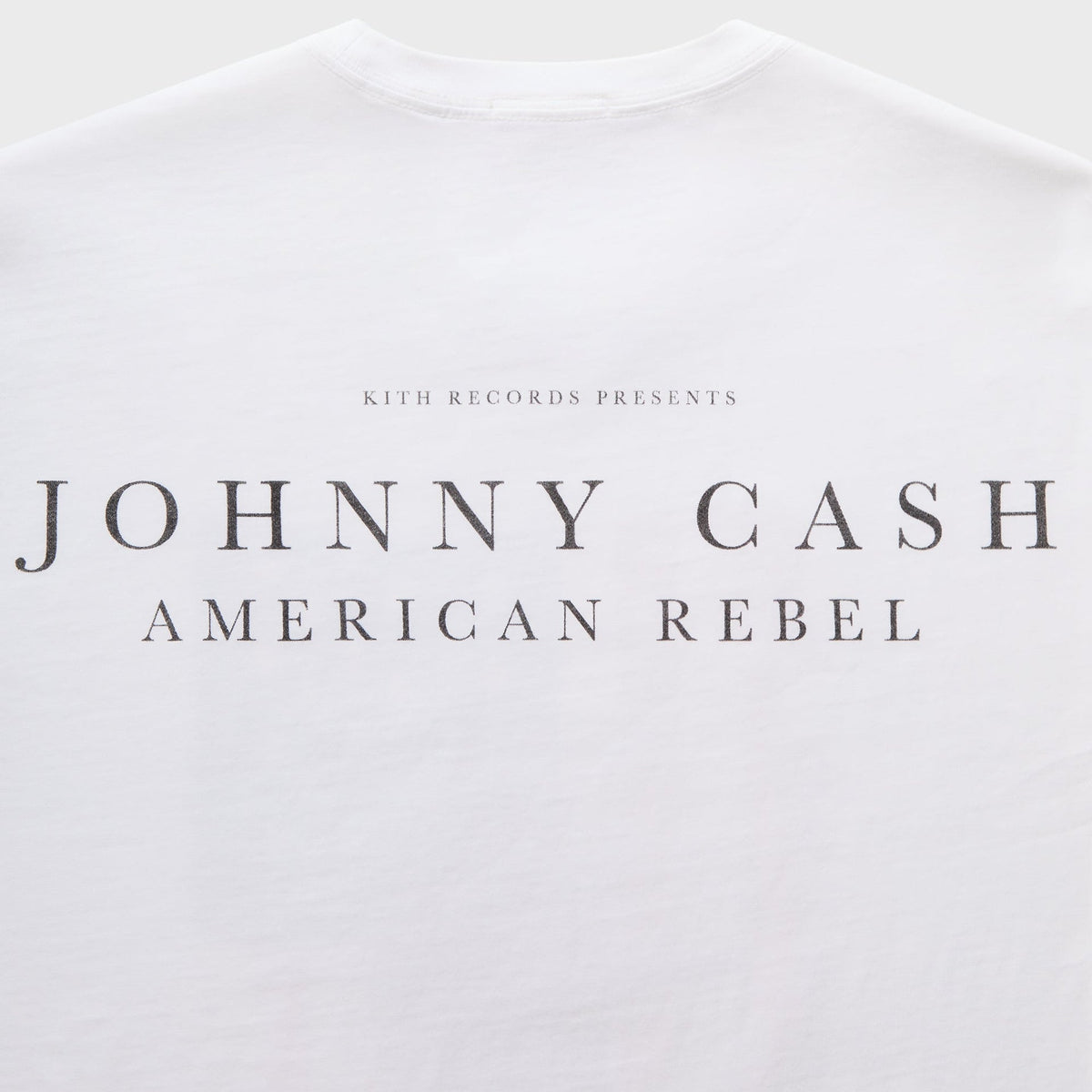 Kith xOver Johnny Cash - 美國國旗復古 短袖Tee 