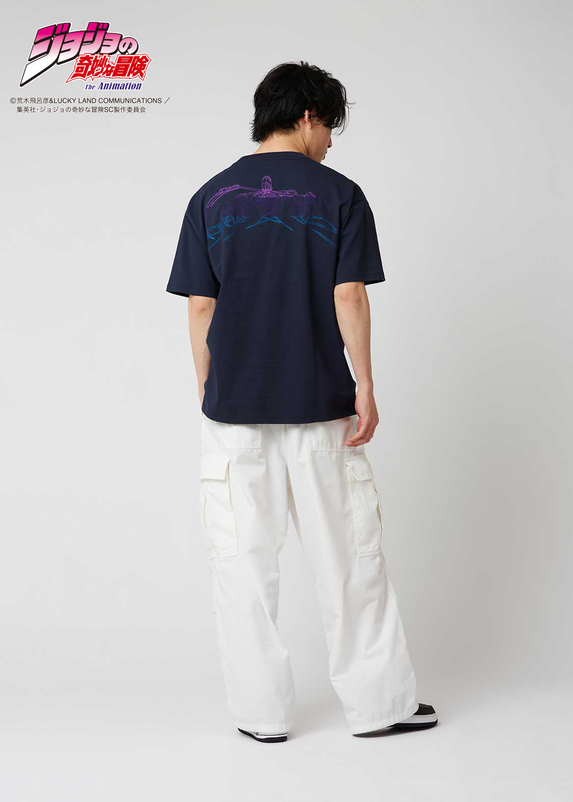 graniph xOver JOJO的奇妙冒險 - 死亡十三 Oversized Tee