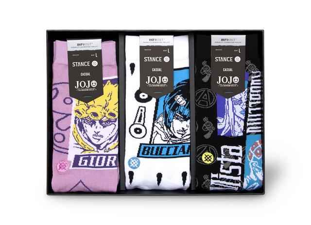 STANCE xOver JOJO的奇妙冒險 - 聯名款襪子禮盒