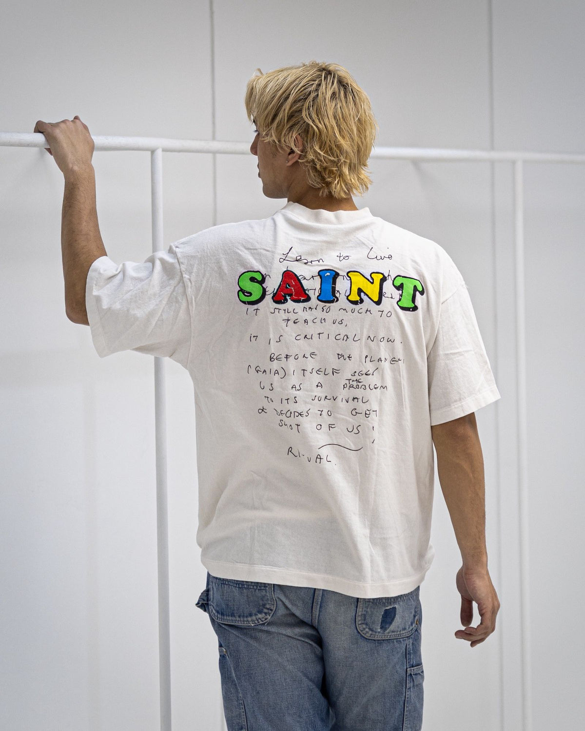 Saint Mxxxxxx xOver Jamie Reid - 愛因斯坦 Tee