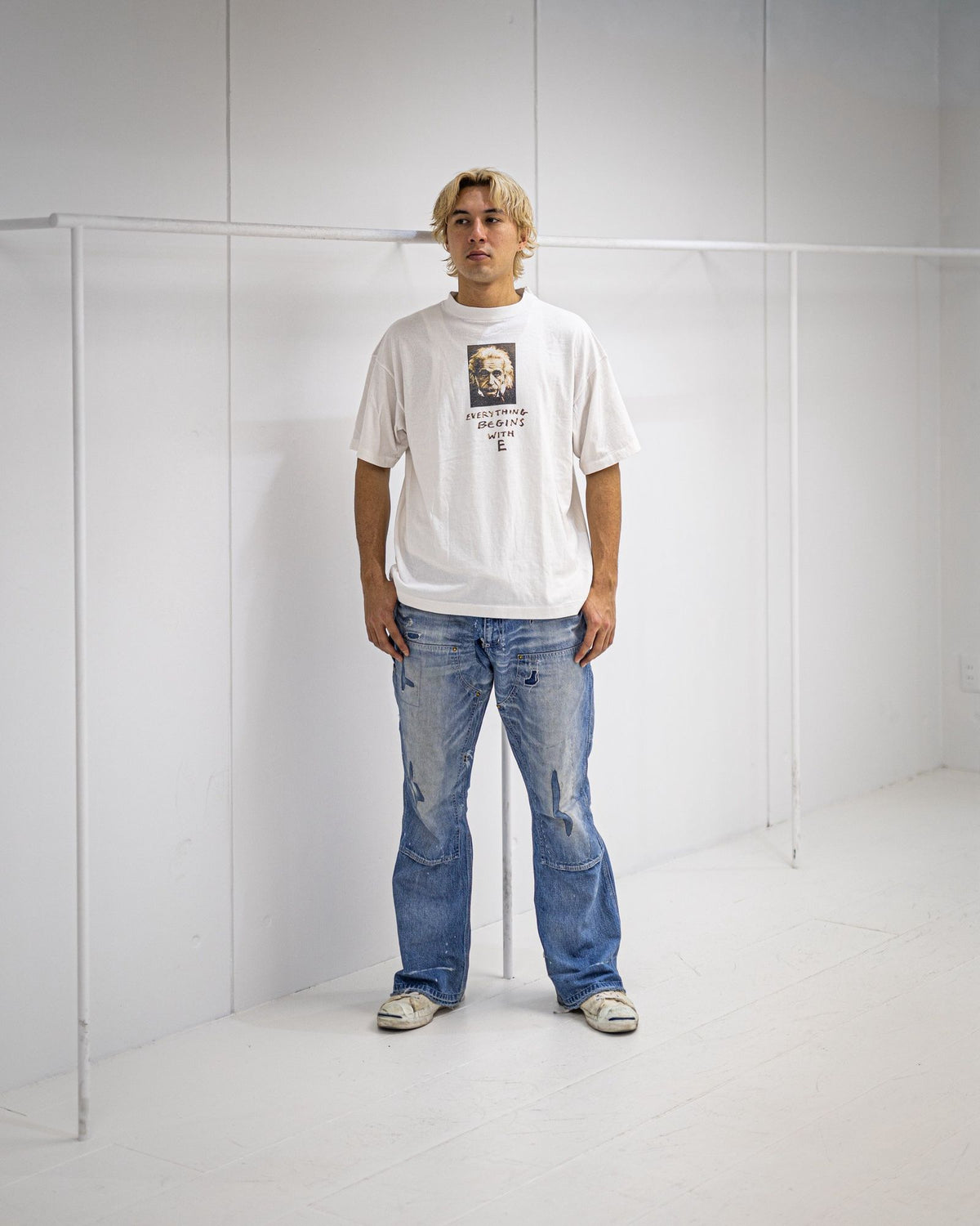 Saint Mxxxxxx xOver Jamie Reid - 愛因斯坦 Tee