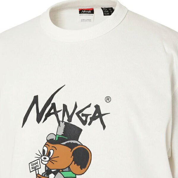NANGA xOver Jerry Ukai  - 30週年Jerry Marquez 短袖Tee (白色)