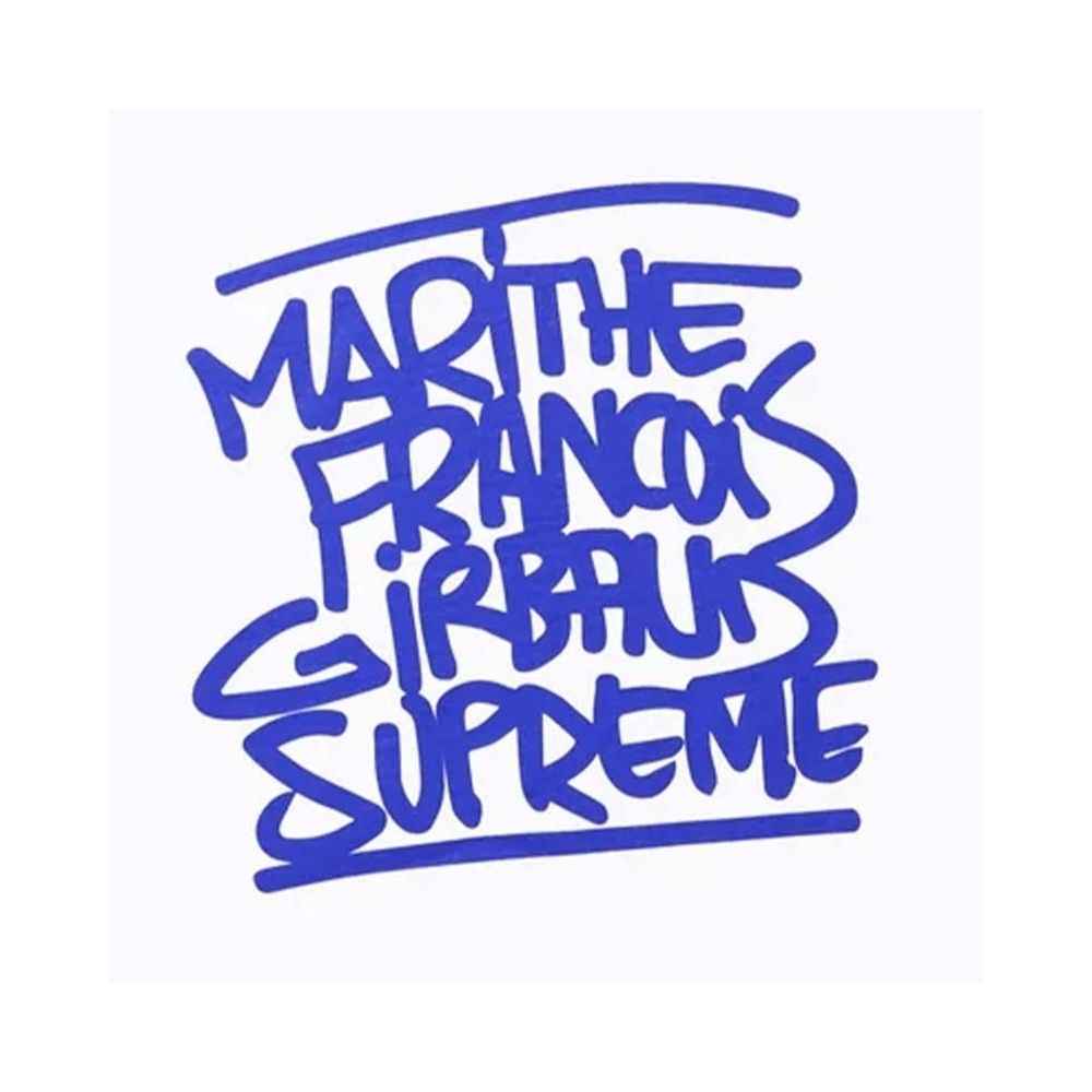 Supreme xOver Marithé + François Girbaud  - 塗鴉 logo Tee (白色)