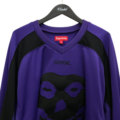 Supreme xOver Misfits - 拼接 冰球球衣 (紫色)