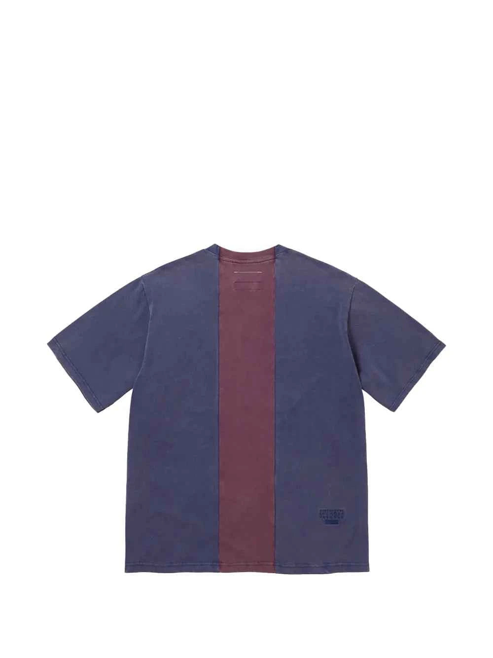 Supreme xOver MM6 Maison Margiela - SPLIT GRAPHIC TOP Tee (藍色)
