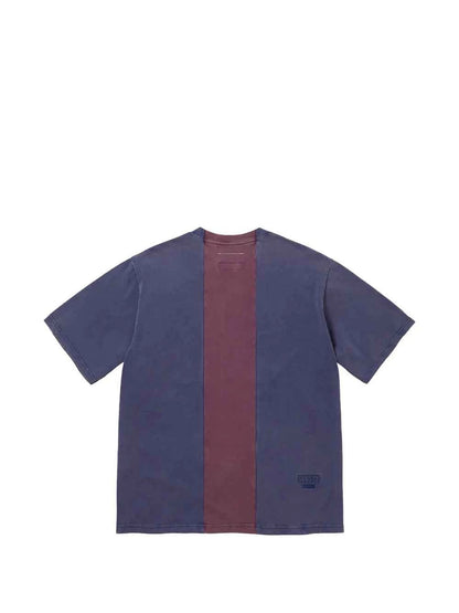 Supreme xOver MM6 Maison Margiela - SPLIT GRAPHIC TOP Tee (藍色)