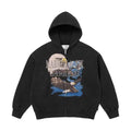 Supreme xOver MM6 Maison Margiela - Eagle-print Zipped Hoodie