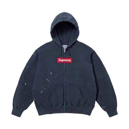 Supreme xOver MM6 Maison Margiela - box logo 潑墨外套