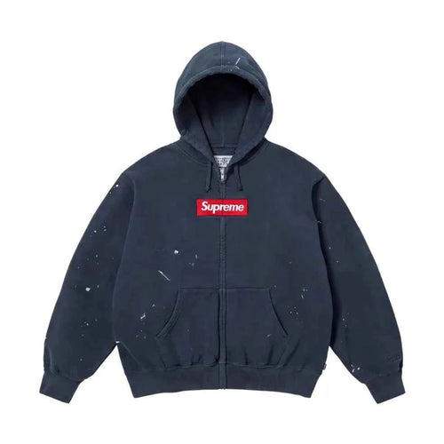 Supreme xOver MM6 Maison Margiela - box logo 潑墨外套