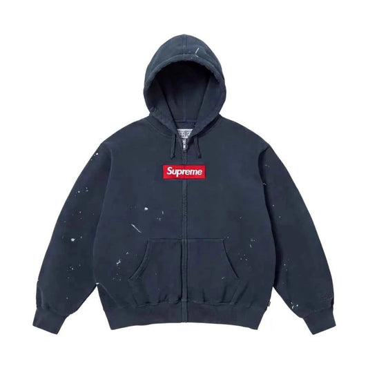 Supreme xOver MM6 Maison Margiela - box logo 潑墨外套