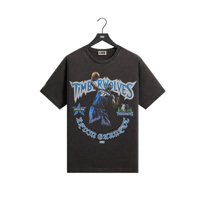 Kith xOver NBA - NBA全明星灰狼隊加內特 短袖Tee
