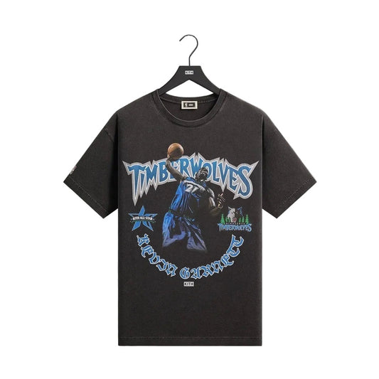 Kith xOver NBA - NBA全明星灰狼隊加內特 短袖Tee