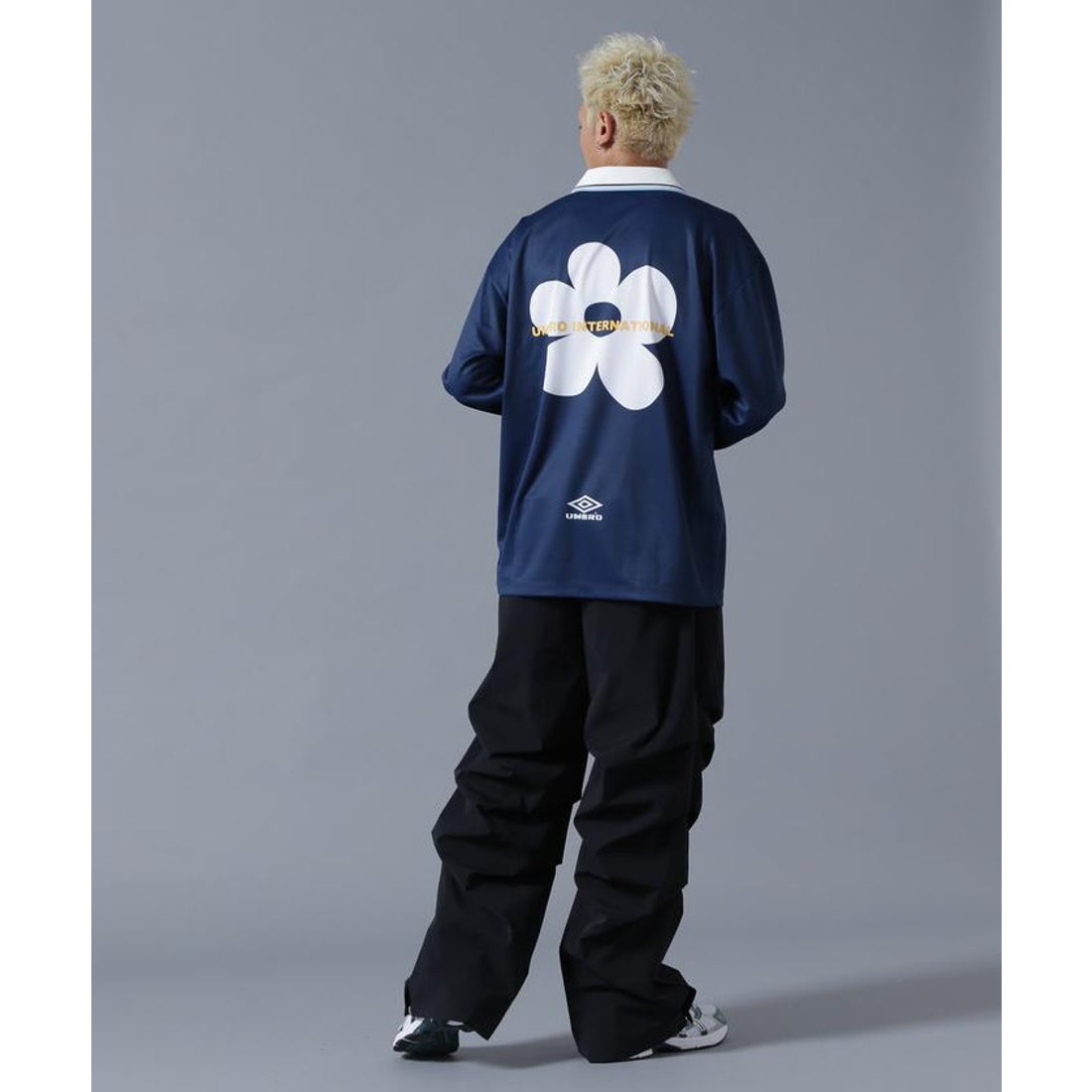 Umbro xOver NICK GEAR xOver LHP - 雛菊 長袖球衣 (藍色)