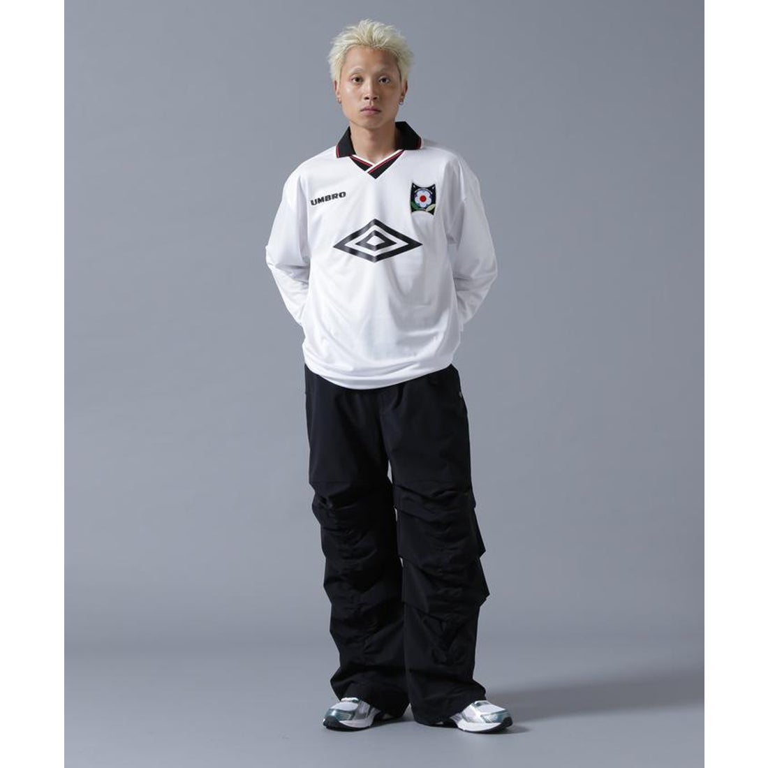 Umbro xOver NICK GEAR xOver LHP - 雛菊 長袖球衣 (白色)