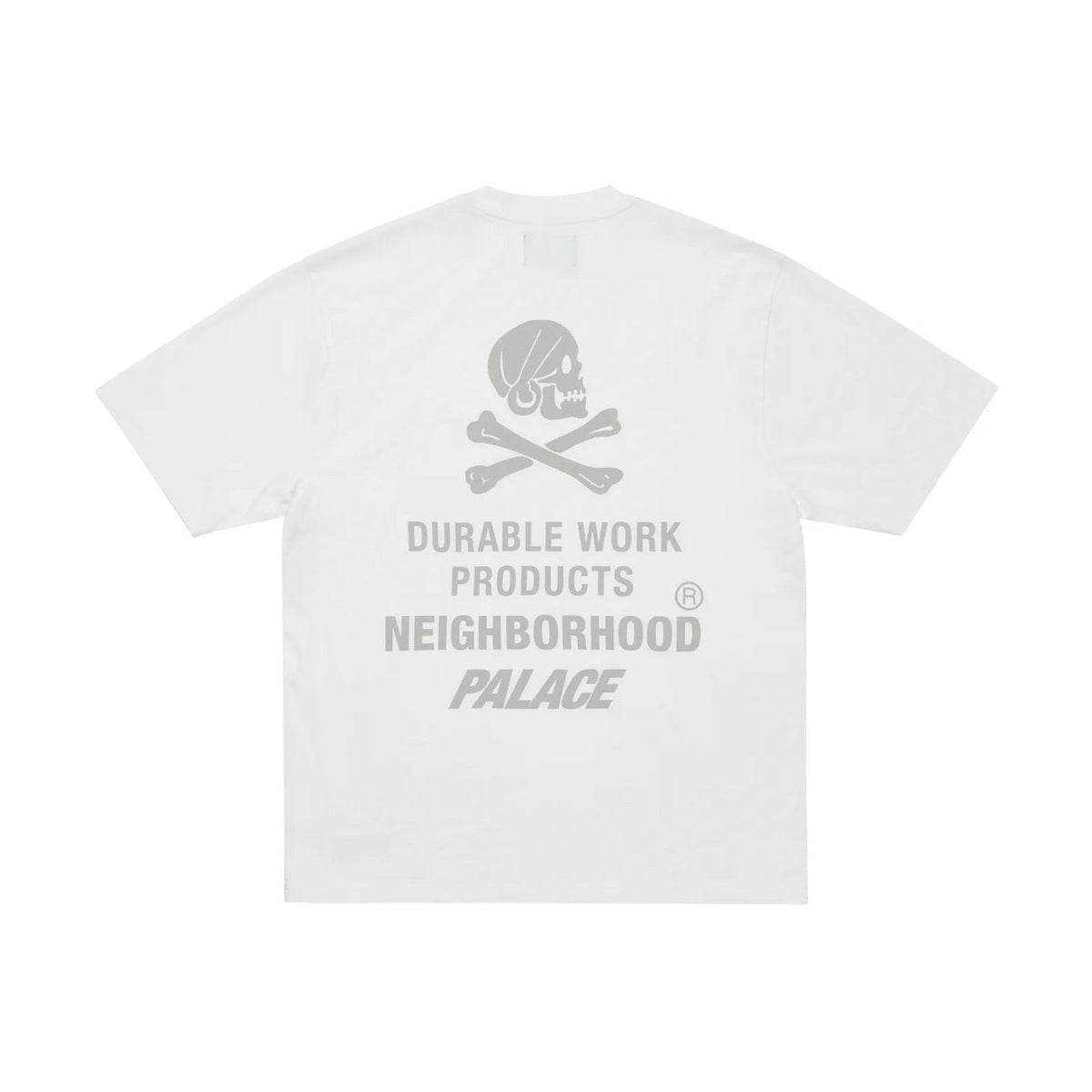 PALACE xOver NEIGHBORHOOD - Pocket Tee (白色)
