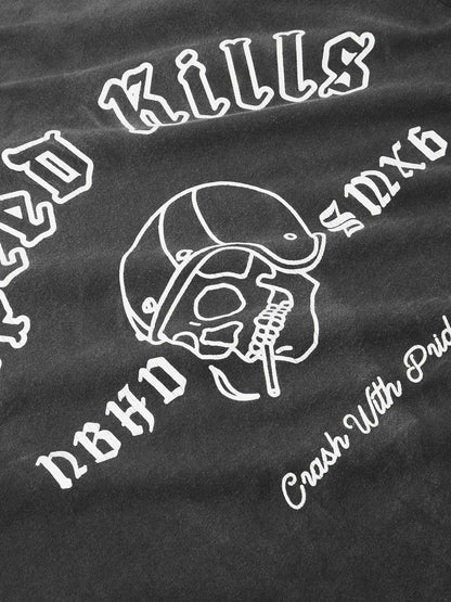 Saint Mxxxxxx xOver NEIGHBORHOOD - STHD Speed Kills 長袖Tee
