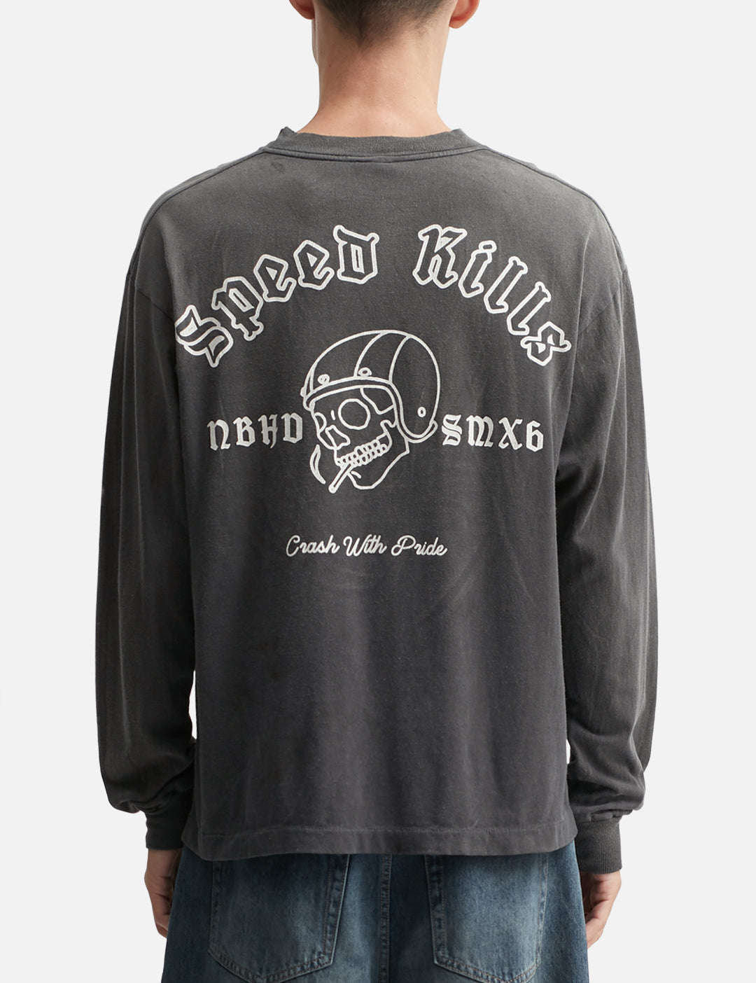 Saint Mxxxxxx xOver NEIGHBORHOOD - STHD Speed Kills 長袖Tee