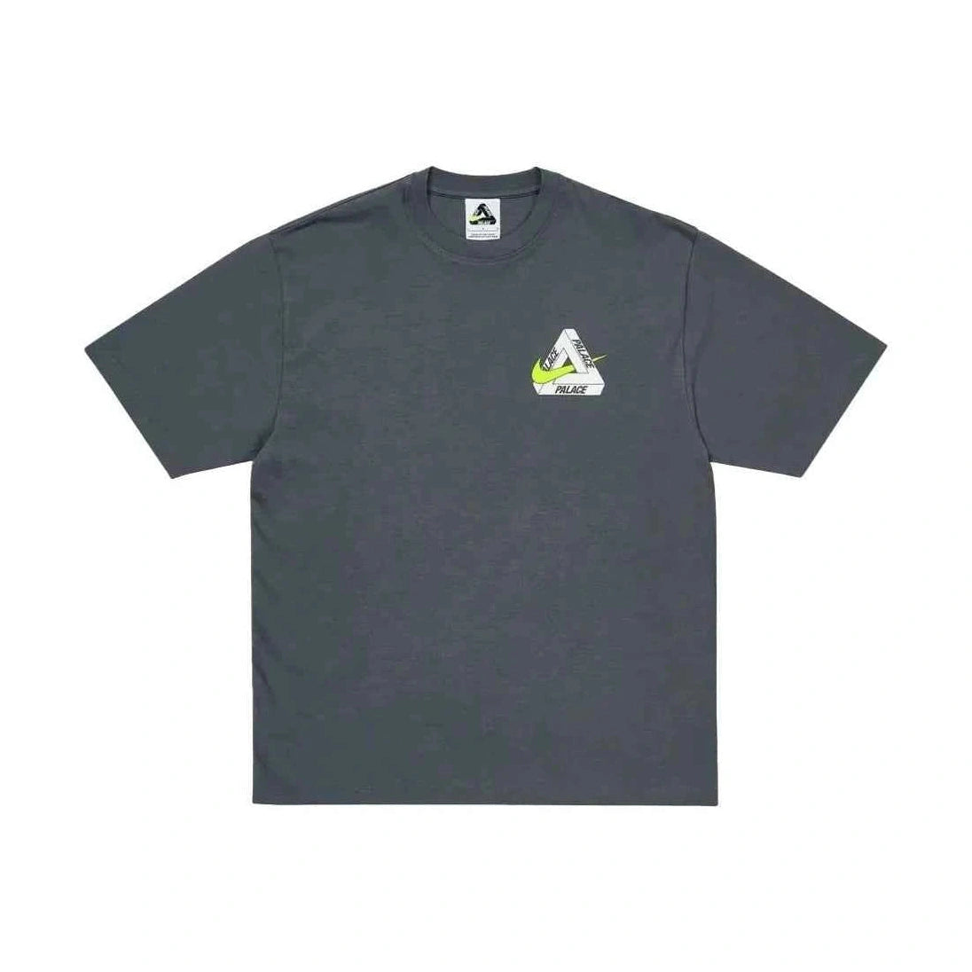 PALACE xOver Nike - Tri Swoosh Tee (淺灰色)