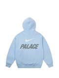 PALACE xOver Nike - Font Swoosh Hood 連帽衣 (藍色)