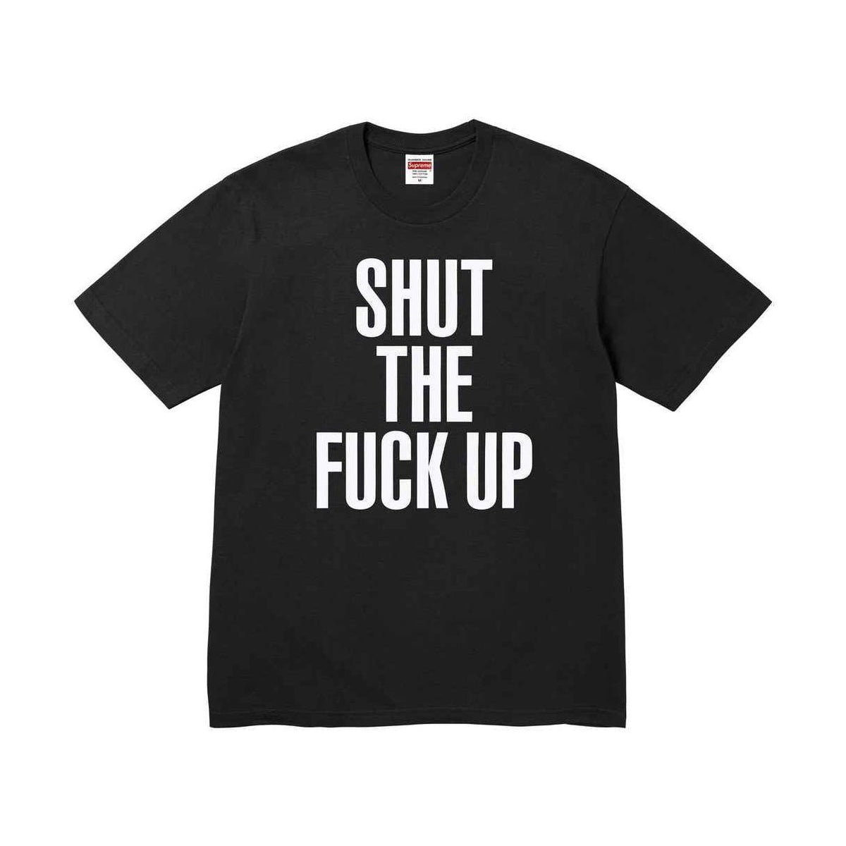 Supreme xOver Number (N)ine - Shut Up Tee (白色)