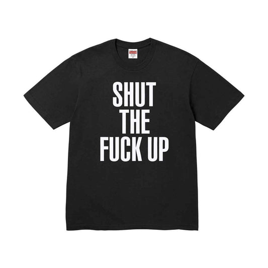 Supreme xOver Number (N)ine - Shut Up Tee (白色)