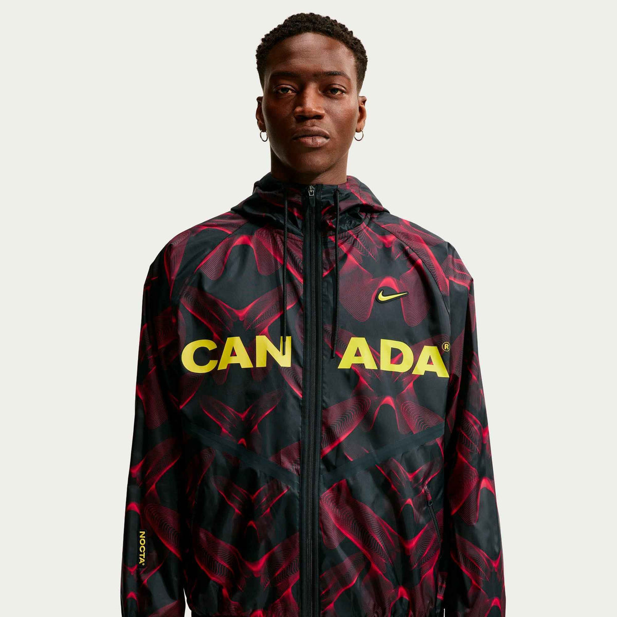Nike xOver NOCTA  xOver Canada Soccer - 三方聯名印花 Dri-FIT 連帽外套
