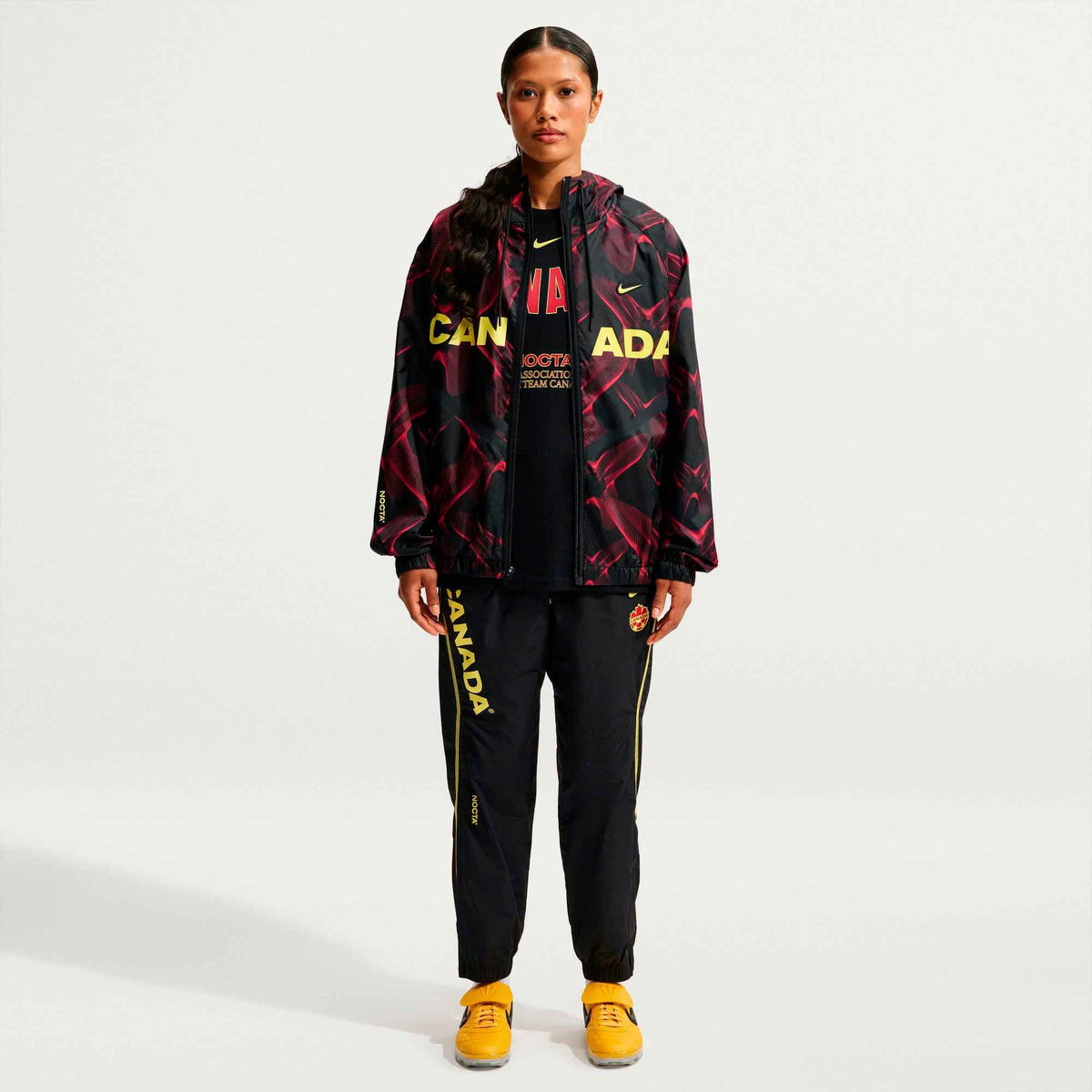 Nike xOver NOCTA  xOver Canada Soccer - 三方聯名印花 Dri-FIT 連帽外套