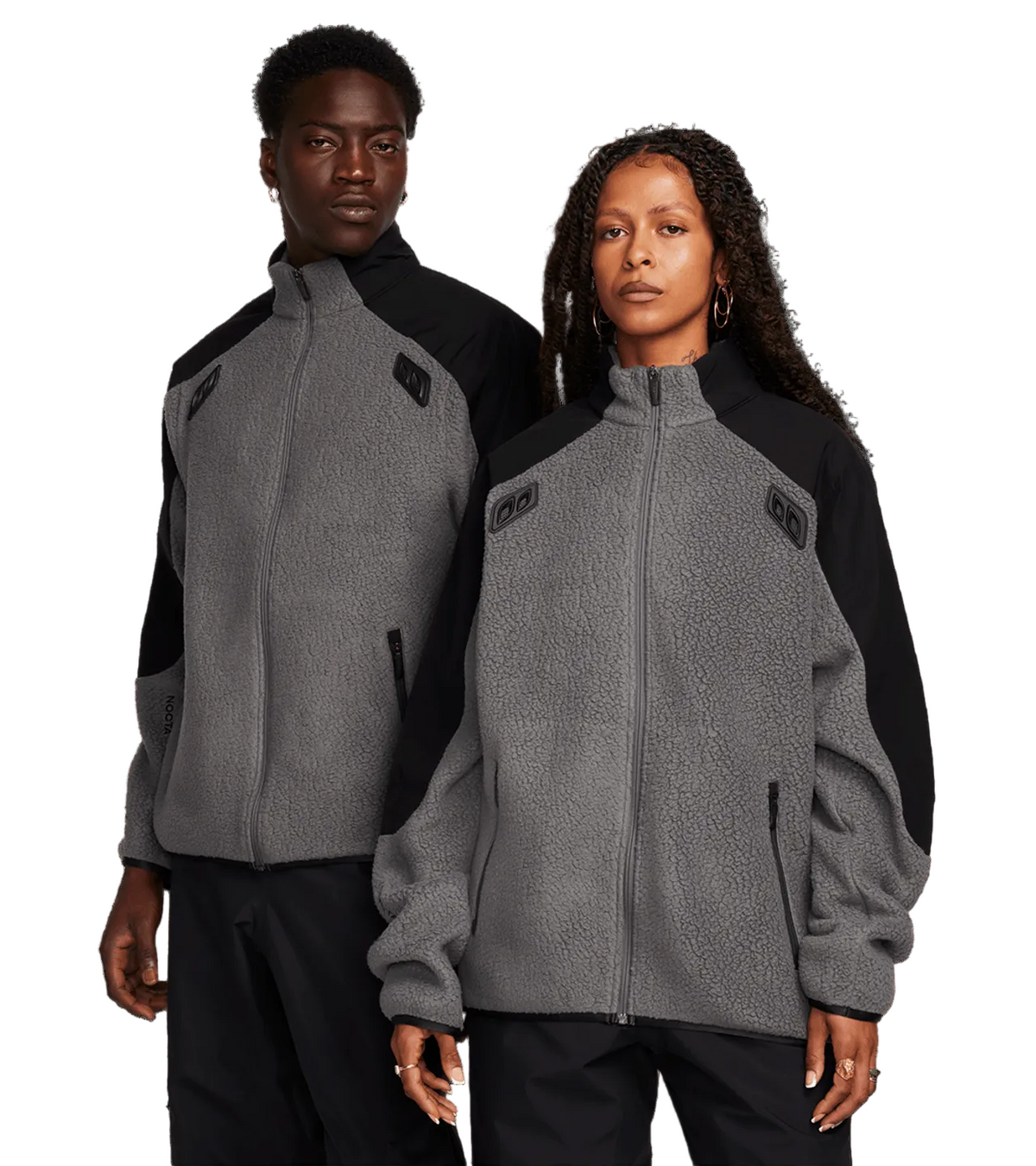Nike xOver NOCTA - 拼色 刷毛田徑外套