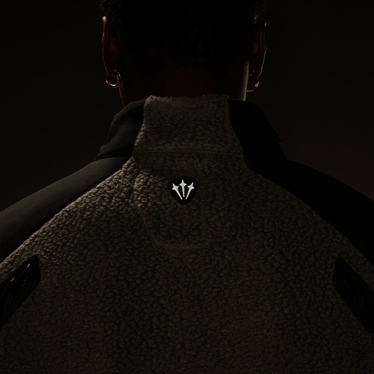 Nike xOver NOCTA - 拼色 刷毛田徑外套