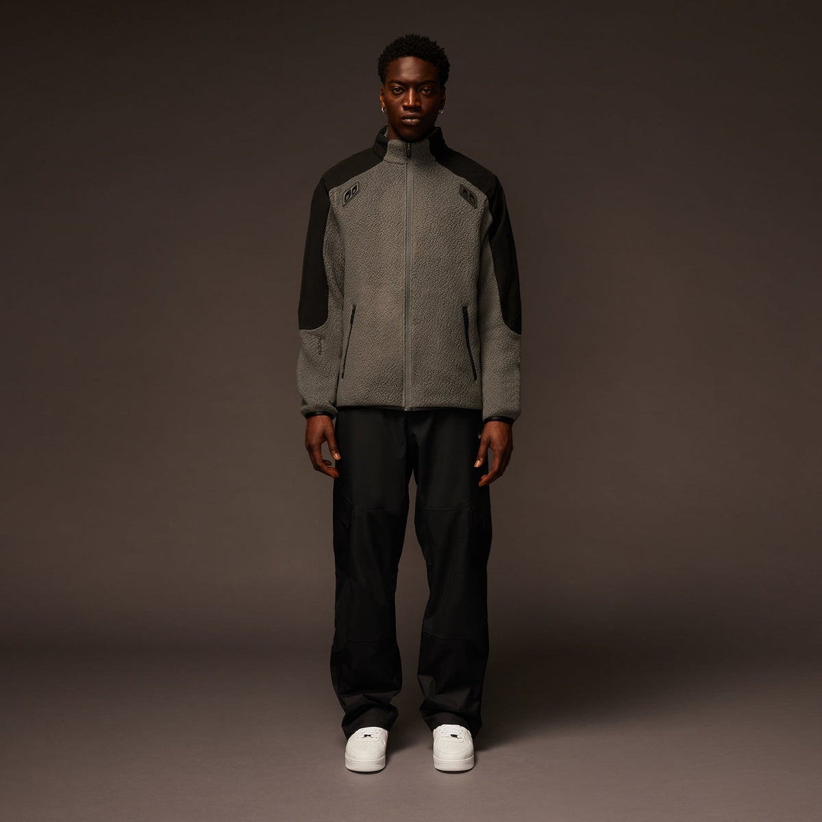 Nike xOver NOCTA - 拼色 刷毛田徑外套