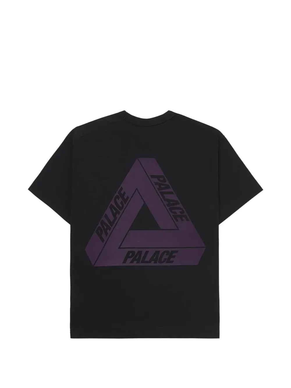 The North Face xOver PALACE - 紫標聯乘Tee (黑色)