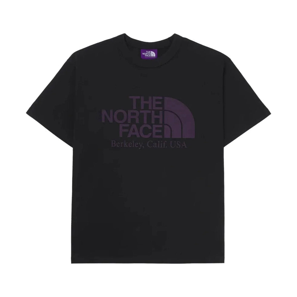 The North Face xOver PALACE - 紫標聯乘Tee (黑色)