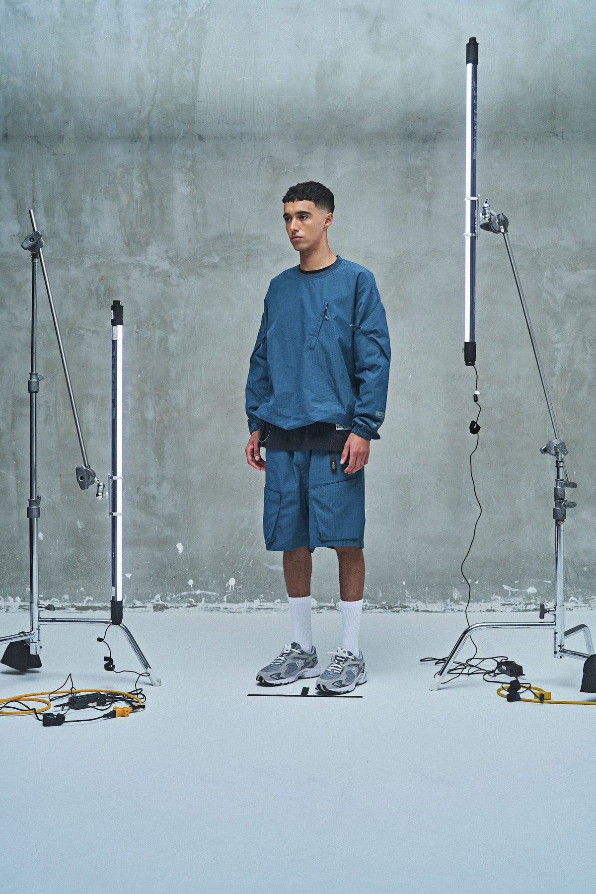 WILDTHINGS xOver POLIQUANT - 全防長袖 Tee (藍色)